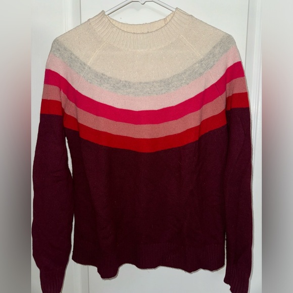 Boden Color Blocked Sweater Size Small - Picture 1 of 8